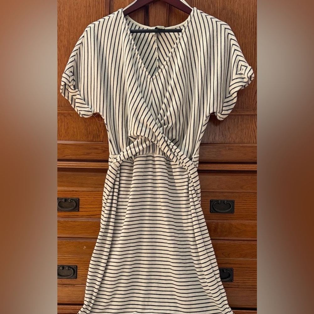 Anthropologie Saturday Sunday Pazienza Terrycloth Midi Dress Boho Preppy Beach